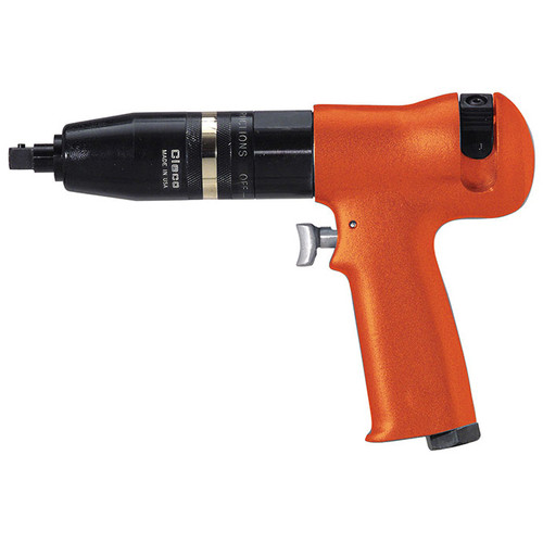Cleco 88RSATP-5C-3 Sliding Knob Reverse Pistol Grip Screwdriver | Trigger Start | 88 Series | 400 RPM | 3/8" Square Drive | 13.2 (ft-lb) Max Torque Cleco 88RSATP-5C-3 Sliding Knob Reverse Pistol Grip Screwdriver | Trigger Start | 88 Series | 400 RPM | 3/8" Square Drive | 13.2 (ft-lb) Max Torque