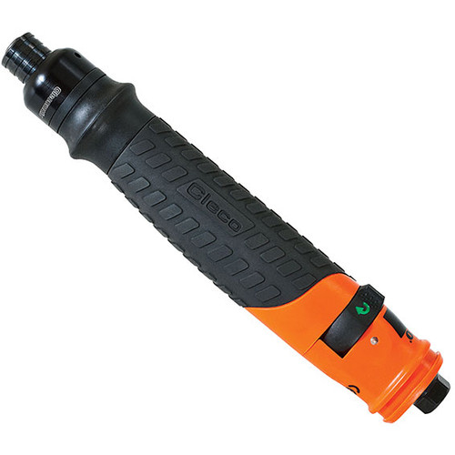 Cleco 19BPA05Q Push Button Reverse Inline Pneumatic Screwdriver | 19 Series | 560 RPM | 45 (ft-lb) Max Torque | 1/4" Quick Change Drive