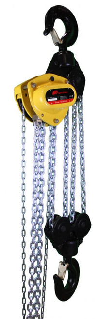 Ingersoll Rand KM100V-25-23 KM Kinetic Series Manual Hoist | 1 Ton Capacity | 25 ft Lift | 23 ft Drop | Overload Clutch