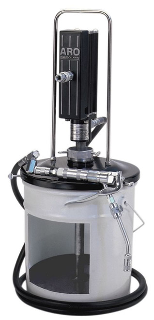 Ingersoll Rand ARO LP3004-1 Piston Grease Pump Package | LP Series | 3" Air Motor 120 lbs | 50:1 Pump Pressure Ratio