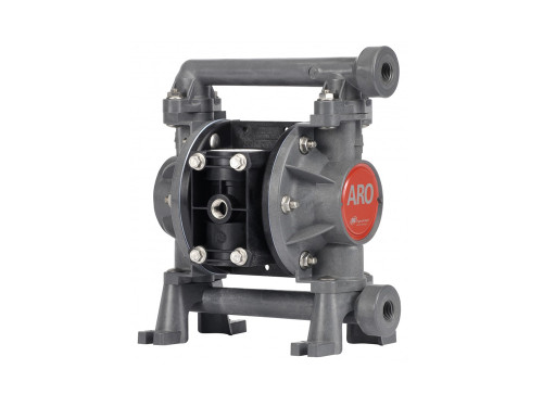 ARO PD03P-APS-PTT Standard Diaphragm Pump | Compact Series | 3/8" Non-Metallic | 10.6 Maximum GPM | PTFE Ball Material