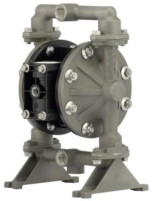 ARO PD05A-AAS-FGG-B Compact Diaphragm Pump | Pro Series | 1/2" Metallic | 12 Maximum GPM | Nitrile Ball Material