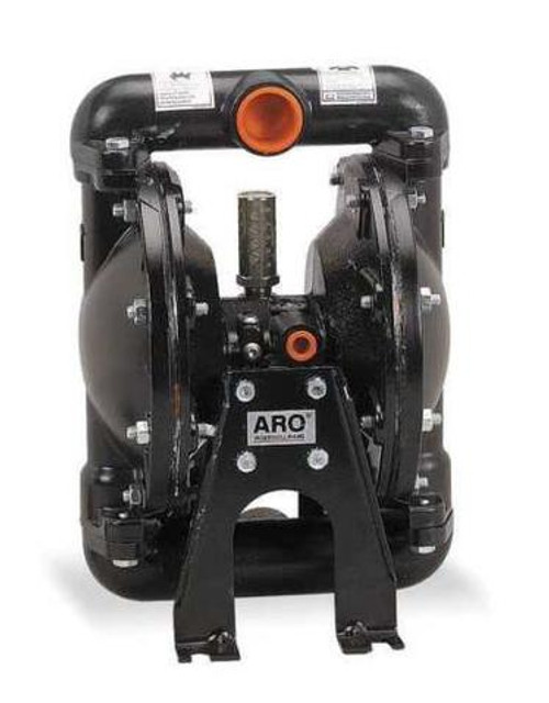 ARO 666100-244-C Diaphragm Pump | Pro Series | 1" Metallic | 35 Maximum GPM | PTFE Ball Material