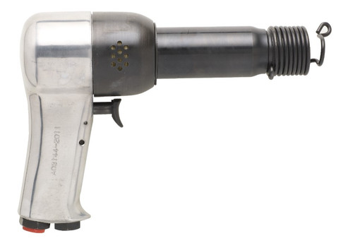 Chicago Pneumatic CP717 Heavy Duty Pistol Grip Chipping Hammer | 0.498" Round Shank | 1,800 BPM | 0.8" Bore | 2.7" Stroke