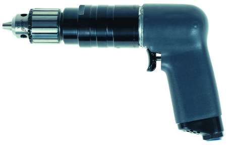 Ingersoll Rand 7AMST6 Pistol Grip Air Production Drill | 0.75 HP | 1,400 RPM | 130.1 (in-lbs) Max Torque | Trigger-Start
