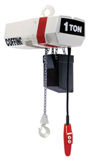 Coffing 3 Ton Hoist | EC6005-10-3 | 10 Ft. Lift | 5 FPM Lift Speed