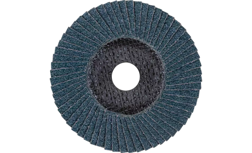 PFERD 62181 Polifan Flap Disc | 7/8" Arbor Hole | 5" Diameter | Zirconia Alumina 36 Grit | Flat | Sold by Box of 10 PFERD 62181 Polifan Flap Disc | 7/8" Arbor Hole | 5" Diameter | Zirconia Alumina 36 Grit | Flat | Sold by Box of 10
