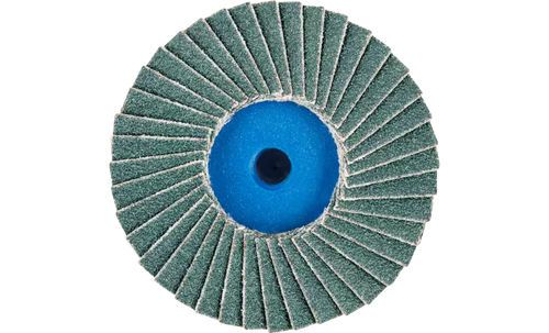 Pferd 42816 Mini Polifan Flap Disc | 2" Diameter | Zirconia Alumina 80 Grit | Type CD | Sold by Box of 10