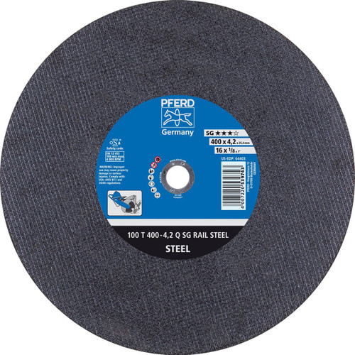 PFERD 1/8" Performance Line SG Cut-Off Wheel PFERD 1/8" Performance Line SG Cut-Off Wheel