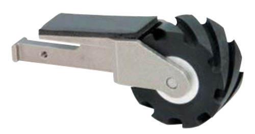 Dynabrade Dynafile III Contact Arm Assembly | 15350 | 2" D x 1" W | Rubber Wheel | 1" W Platen