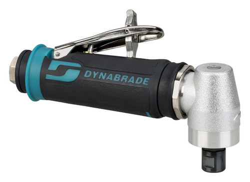 Dynabrade 48317 Right Angle Die Grinder | 0.4 HP Motor | 20,000 RPM | Spiral-Geared | Rear Exhaust | 1/4" & 6 mm Collets