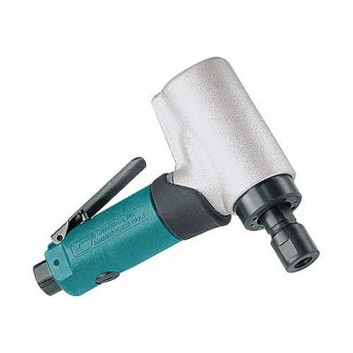 Dynabrade 52213 7 Degree Offset Die Grinder | 0.5 HP Motor |  24,000 RPM | Gearless | Front Exhaust | 1/4" & 6 mm Collets