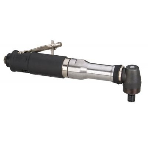Dynabrade 54391 Extended Right Angle Die Grinder | 0.7 HP Motor | 18,000 RPM | Steel Geared | Rear Exhaust | 1/4" & 6 mm Collets Dynabrade 54391 Extended Right Angle Die Grinder | 0.7 HP Motor | 18,000 RPM | Steel Geared | Rear Exhaust | 1/4" & 6 mm Collets