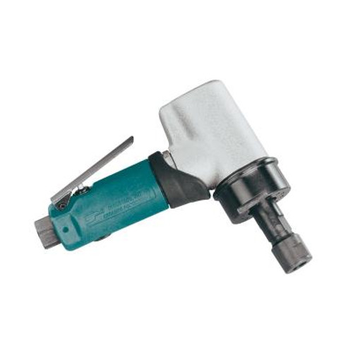 Dynabrade 52289 7 Degree Offset Die Grinder | 0.7 HP Motor | 18,000 RPM | Gearless | Front Exhaust | 1/4" & 6 mm Collets