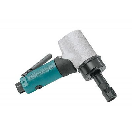 Dynabrade 52242 7 Degree Offset Die Grinder | 0.7 HP Motor | 20,000 RPM | Gearless | Rear Exhaust | 1/4" & 6 mm Collets
