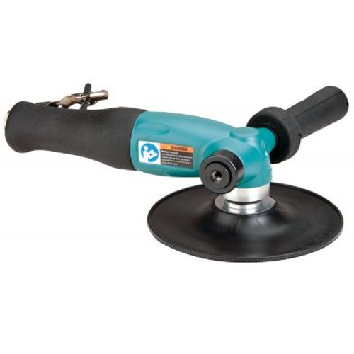 Dynabrade 52802 7" Right Angle Disc Sander | 1.3 HP Motor | 7,200 RPM | Rotary Vane | Rotational Exhaust