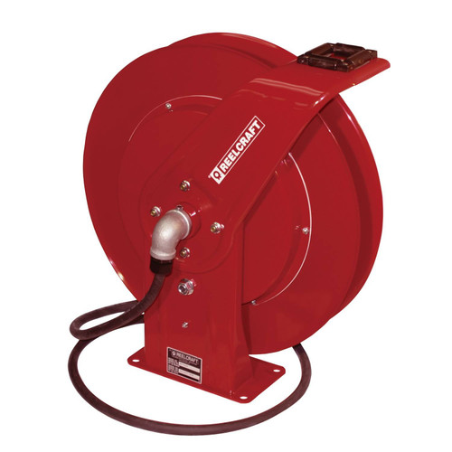 Reelcraft WC7000 Welding Cable Hose Reel | 400 Amp | 50 Ft. Cable Capacity | Spring Driven
