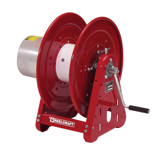 Reelcraft CEA30012 Welding Cable Hose Reel | 400 Amp | 500 Ft. Cable Capacity | Single Hand Crank