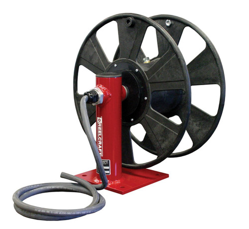 Reelcraft T-1460-0 Welding Cable Hose Reel | 250 Amp | 250 Ft. Cable Capacity | Single Hand Crank