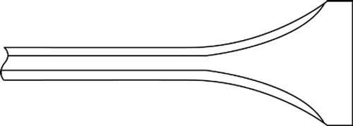 Ingersoll Rand WF-14F-7 Narrow Scaling Chisel | 7" Length | Box of 5
