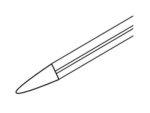 CS Unitec 704.1112 Replacement Chisels for Standard Chisel Scalers | Square Shank | 7mm