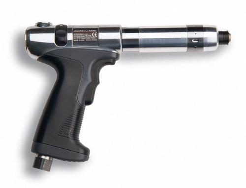 Ingersoll Rand QP1P10S1D Pistol Grip Pneumatic Screwdriver | 1,000 RPM | 3 - 40 (in-lb) Torque Range | Adjustable Shut-Off Clutch | Push-to-Start