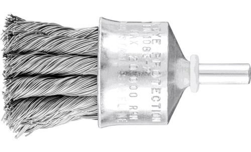 PFERD 83079 Knot Flared Cup End Brush | 1"Diameter | Carbon Steel Wire | Box of 10 PFERD 83079 Knot Flared Cup End Brush | 1"Diameter | Carbon Steel Wire | Box of 10