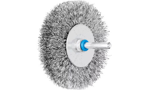 PFERD 82952 Crimped Wire Wheel Brush | 3" Diameter | Stainless Steel Wire | Box of 10 PFERD 82952 Crimped Wire Wheel Brush | 3" Diameter | Stainless Steel Wire | Box of 10