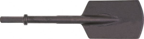 Ingersoll Rand 50189570 5 - 1/2" Clay Spade | 16" Under Collar Length | 1 - 1/4" x 6" Hex Shank