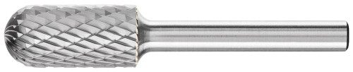 PFERD 24462 Carbide Bur | SCTI SC-5 | Cylindrical Shape C with Radius End | 1/4" Shank | Double Cut