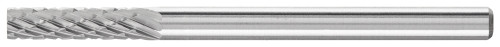 PFERD 23122 Carbide Bur | SCTI SA-43 | Cylindrical Shape A with Plain End (Uncut) | 1/8" Shank | Double Cut