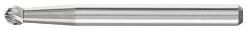 PFERD 23241 Carbide Bur | SCTI SD-42 | Ball Shape D | 1/8" Shank | Single Cut