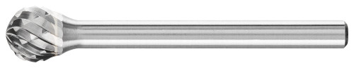 PFERD 23261 Carbide Bur | SCTI SD-53 | Ball Shape D | 1/8" Shank | Single Cut