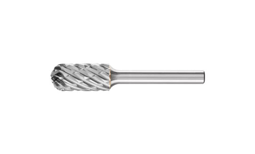 PFERD 24468 Carbide Bur | SCTI SC-5 | Cylindrical Shape C with Radius End | 1/4" Shank | STEEL Cut