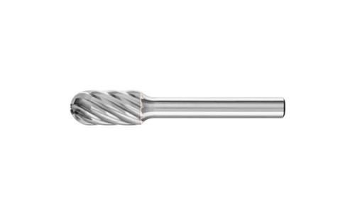 PFERD 24427 Carbide Bur | SCTI SC-3 | Cylindrical Shape C with Radius End | 1/4" Shank | INOX Cut