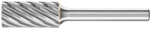 PFERD 24107 Carbide Bur | SCTI SA-5 | Cylindrical Shape A with Plain End (Uncut) | 1/4" Shank | INOX Cut