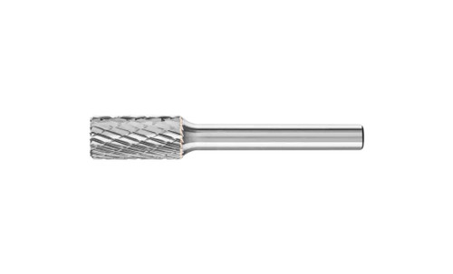 PFERD 22182 Carbide Bur | 3/8" Diameter | SCTI SB-3 | Cylindrical Shape B with End Cut | TOUGH Cut