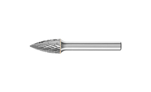 PFERD 22294 Carbide Bur | 3/8" Diameter | SCTI SG-3 | Tree Shape G with Pointed End | TOUGH Cut