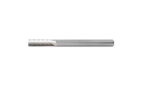 PFERD 23121 Carbide Bur | 1/8" Diameter | SCTI SA-43 | Cylindrical Shape A with Plain End (Uncut) | Single Cut