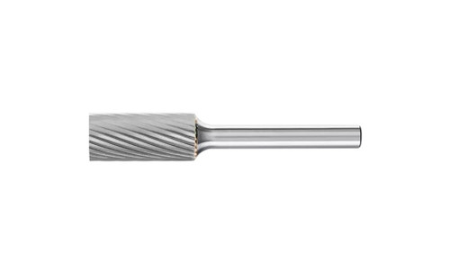 PFERD 24091 Carbide Bur | 7/16" Diameter | SCTI SA-4 | Cylindrical Shape A with Plain End (Uncut) | Single Cut