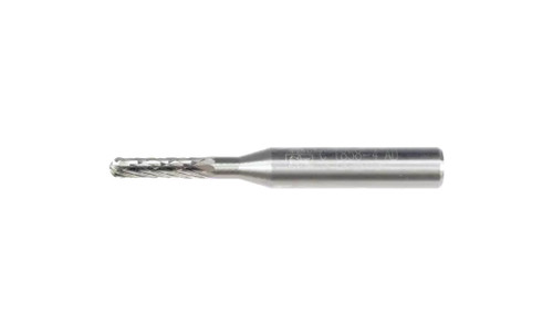 PFERD 24362 Carbide Bur | 1/8" Diameter | SCTI SC-12 | Cylindrical Shape C with Radius End | Double Cut