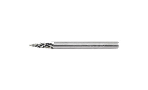 PFERD 23362 Carbide Bur | 1/8" Diameter | SCTI SG-43 | Tree Shape G with Pointed End | Double Cut