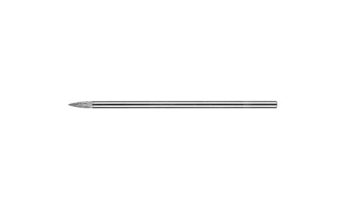 PFERD 26102 Carbide Bur | 1/4" Diameter | SCTI SG-1L6 | Tree Shape G with Pointed End | Double Cut