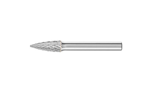 PFERD 25143 Carbide Bur | 5/16" Diameter | SCTI SL-2 | 14 Degree Taper Shape L with Radius End | Diamond Cut