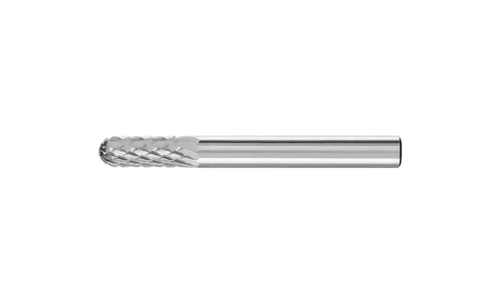 PFERD 24393 Carbide Bur | 1/4" Diameter | SCTI SC-1 | Cylindrical Shape C with Radius End | Diamond Cut