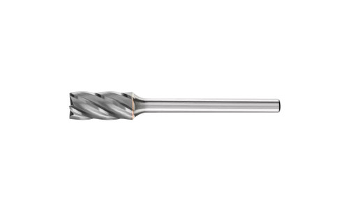 PFERD 23175 Carbide Bur | 1/4" Diameter | SCTI SB-51 | Cylindrical Shape B with End Cut | ALU Cut