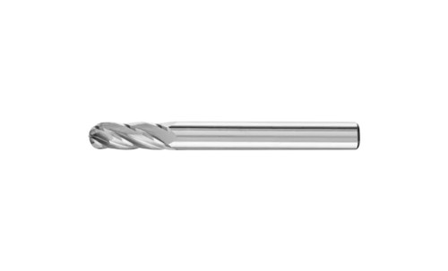 PFERD 24395 Carbide Bur | 1/4" Diameter | SCTI SC-1 | Cylindrical Shape C with Radius End | ALU Cut