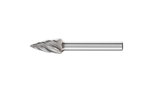 PFERD 25654 Carbide Bur | 3/8" Diameter | SCTI SG-3 | Tree Shape G with pointed end | ALU Cut