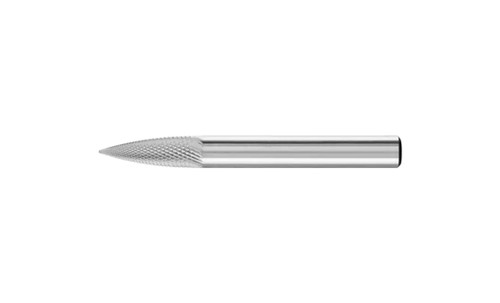 PFERD 27547 Carbide Bur | 1/4" Diameter | SCTI SG-1 | Tree Shape G with Pointed End | MICRO Cut