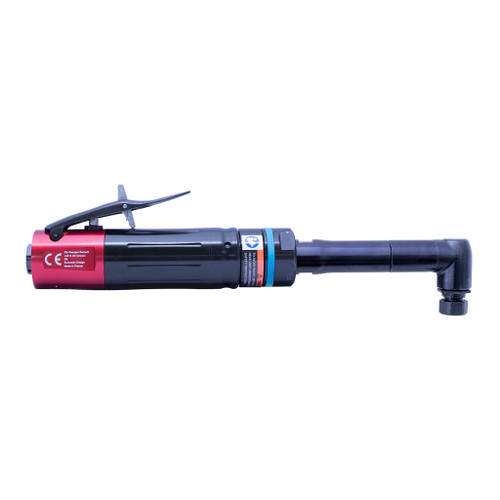 Desoutter DR450-T1800-S6-90 Standard Head Angle Drill | 90 Degree 1/4" x 28 Spindle | 0.6 HP | 1,800 RPM | Lever-Start Desoutter DR450-T1800-S6-90 Standard Head Angle Drill | 90 Degree 1/4" x 28 Spindle | 0.6 HP | 1,800 RPM | Lever-Start